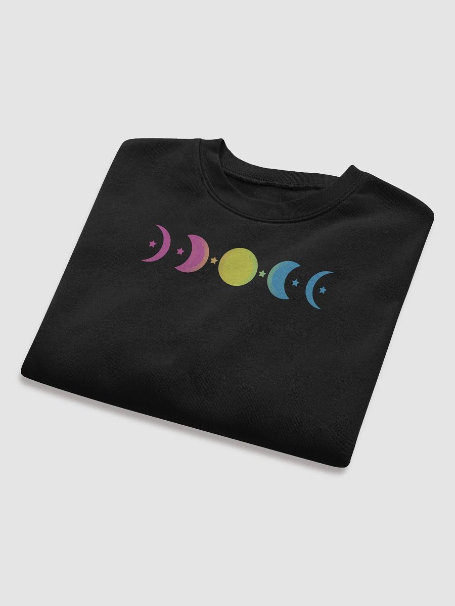 Phasing Through the Moon Pansexual Crop Sweatshirt product image (8)