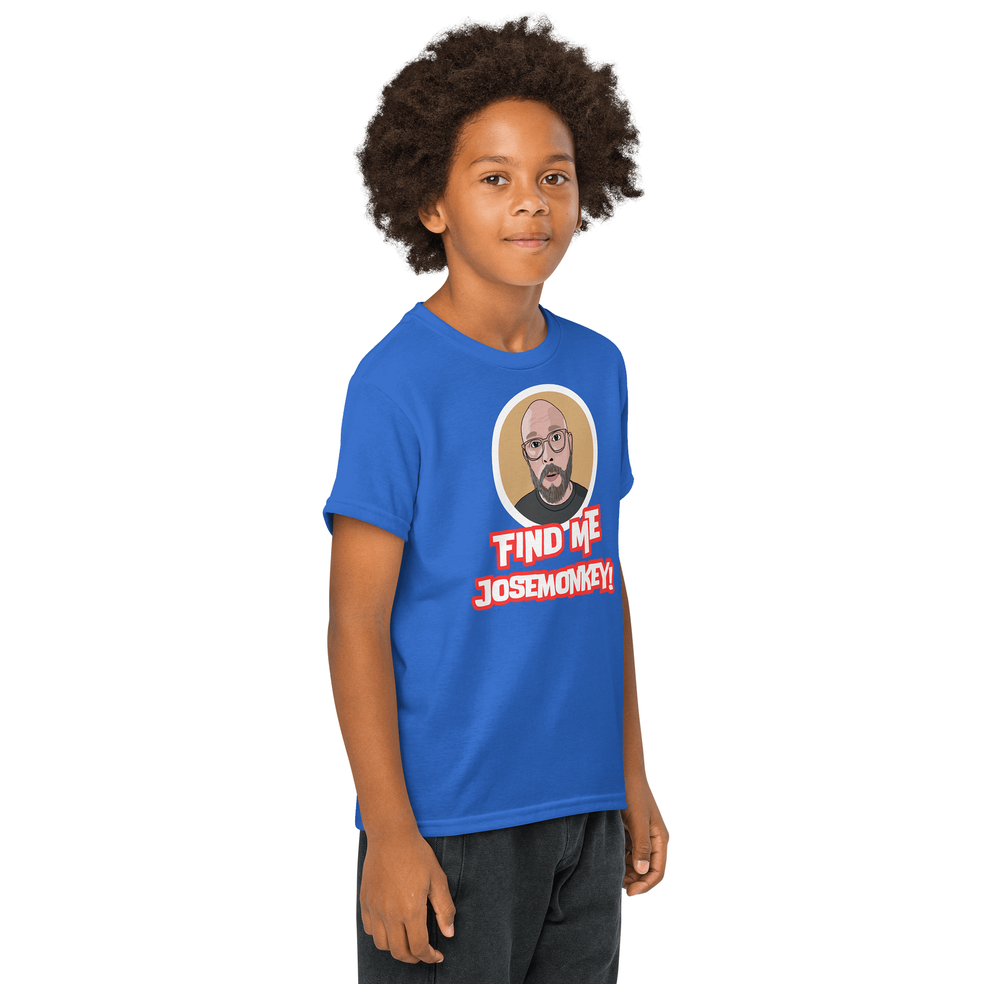 "Find me, josemonkey" Kids T-Shirt product image (52)