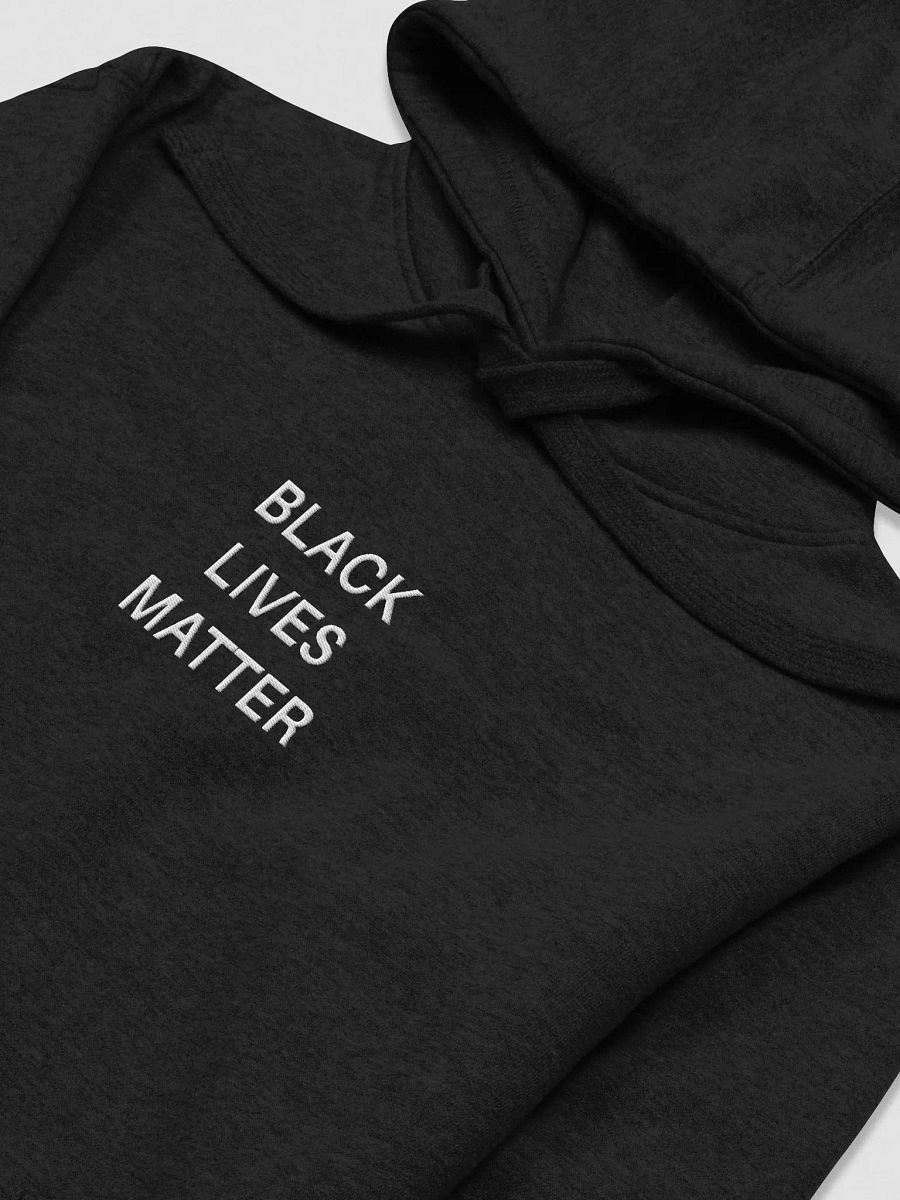 "BLM" ⎼⎼⎼ HOODIE (BECAUSE BLACK LIVES MATTER) product image (3)