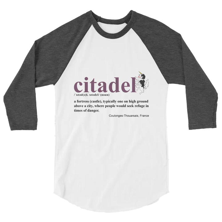 Raglan T-Shirt with Citadel Definition in English product image (2)