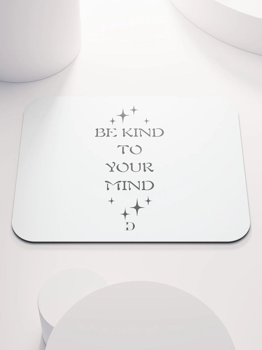 Infinite Black Space Mouse Pad product image (1)
