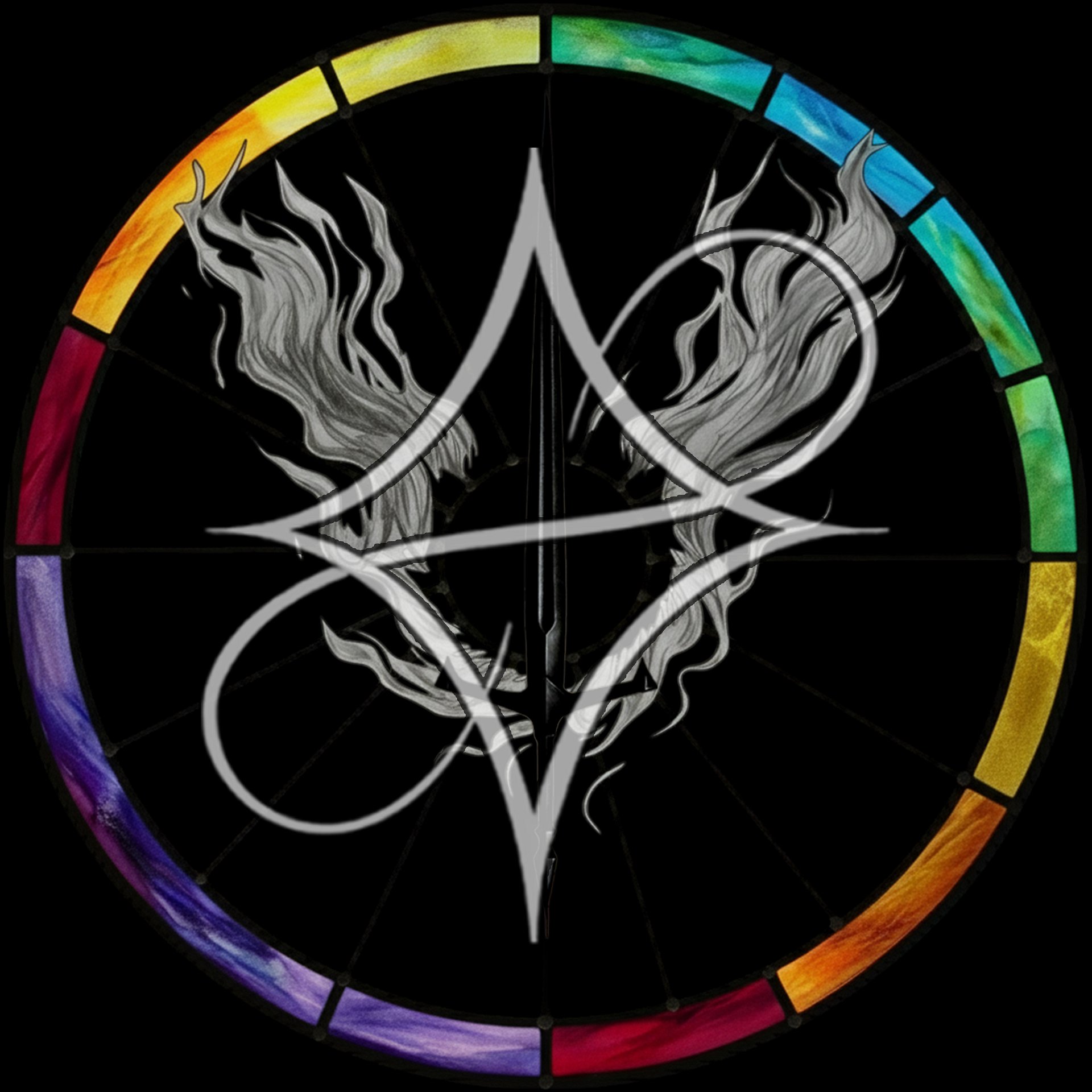 Black Sword Suncatcher product image (3)
