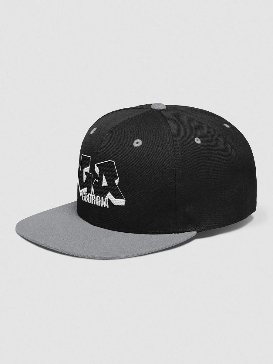GEORGIA, GA, Graffiti, Yupoong Wool Blend Snapback Hat product image (3)