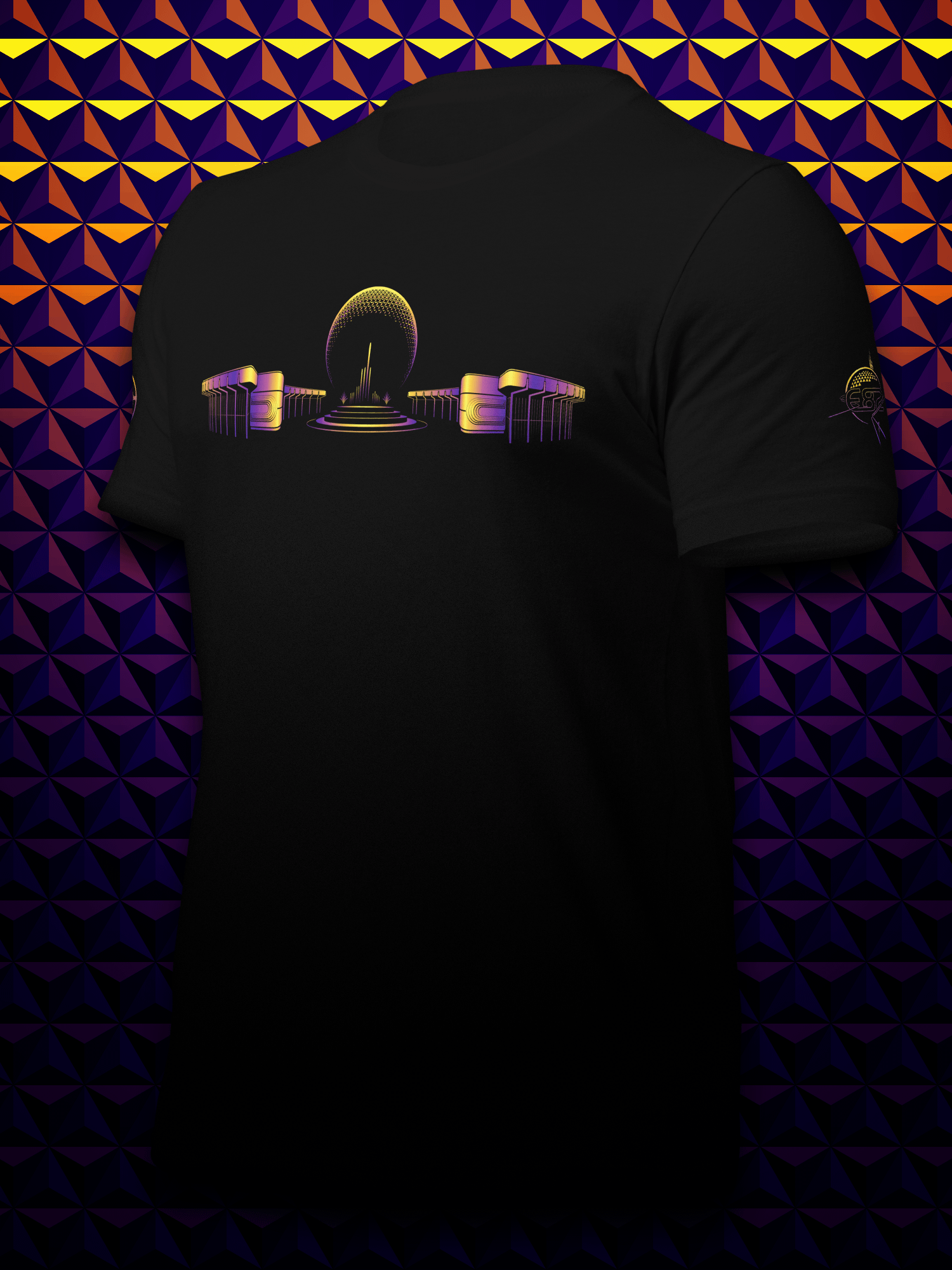 COMMUNICORE Line Art Unisex T-Shirt product image (3)