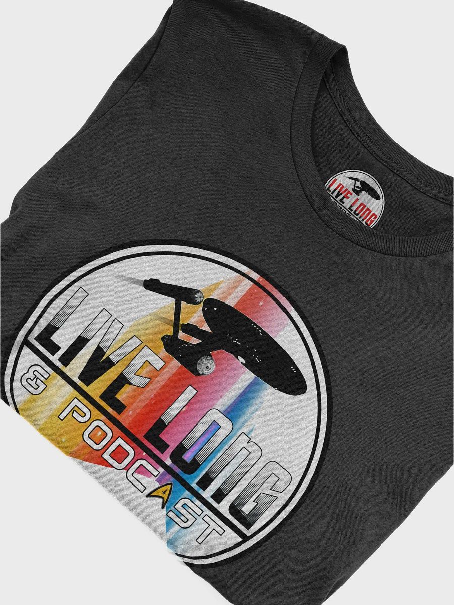 Live Long and Podcast Beam Logo T-Shirt product image (49)