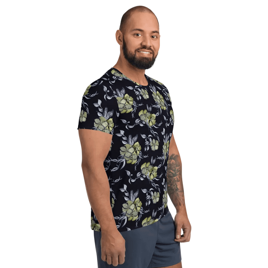 Gothic Flower | Men´s Athletic T-Shirt product image (4)
