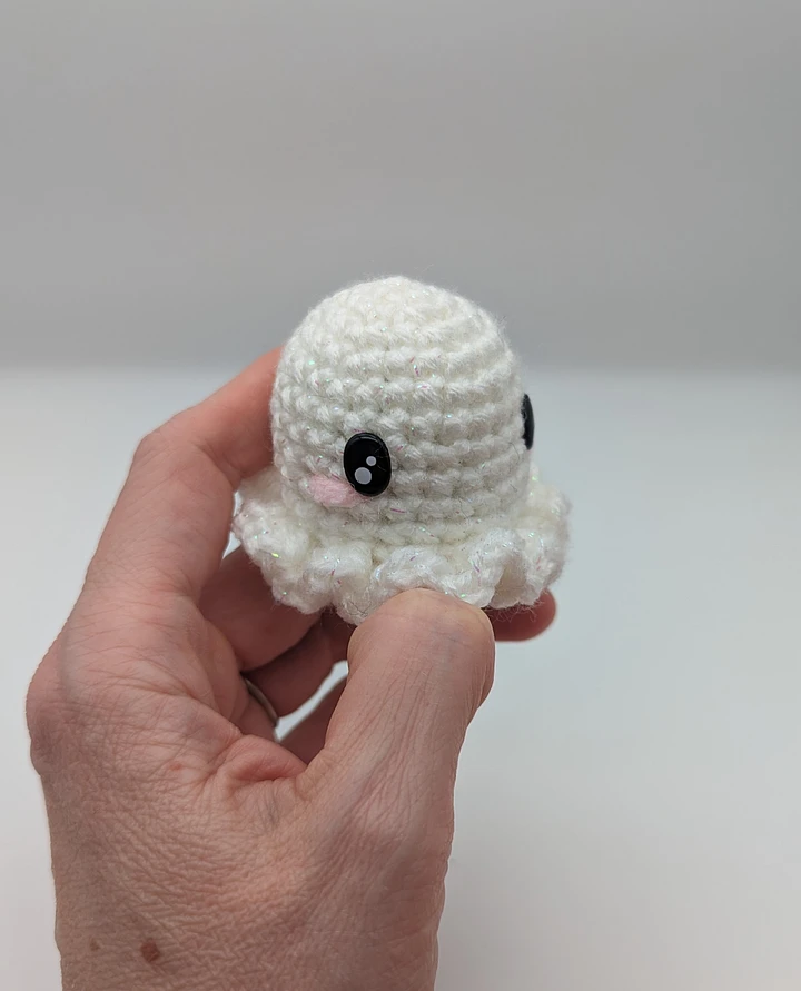 Mini Sparkly Ghost Plushie product image (1)