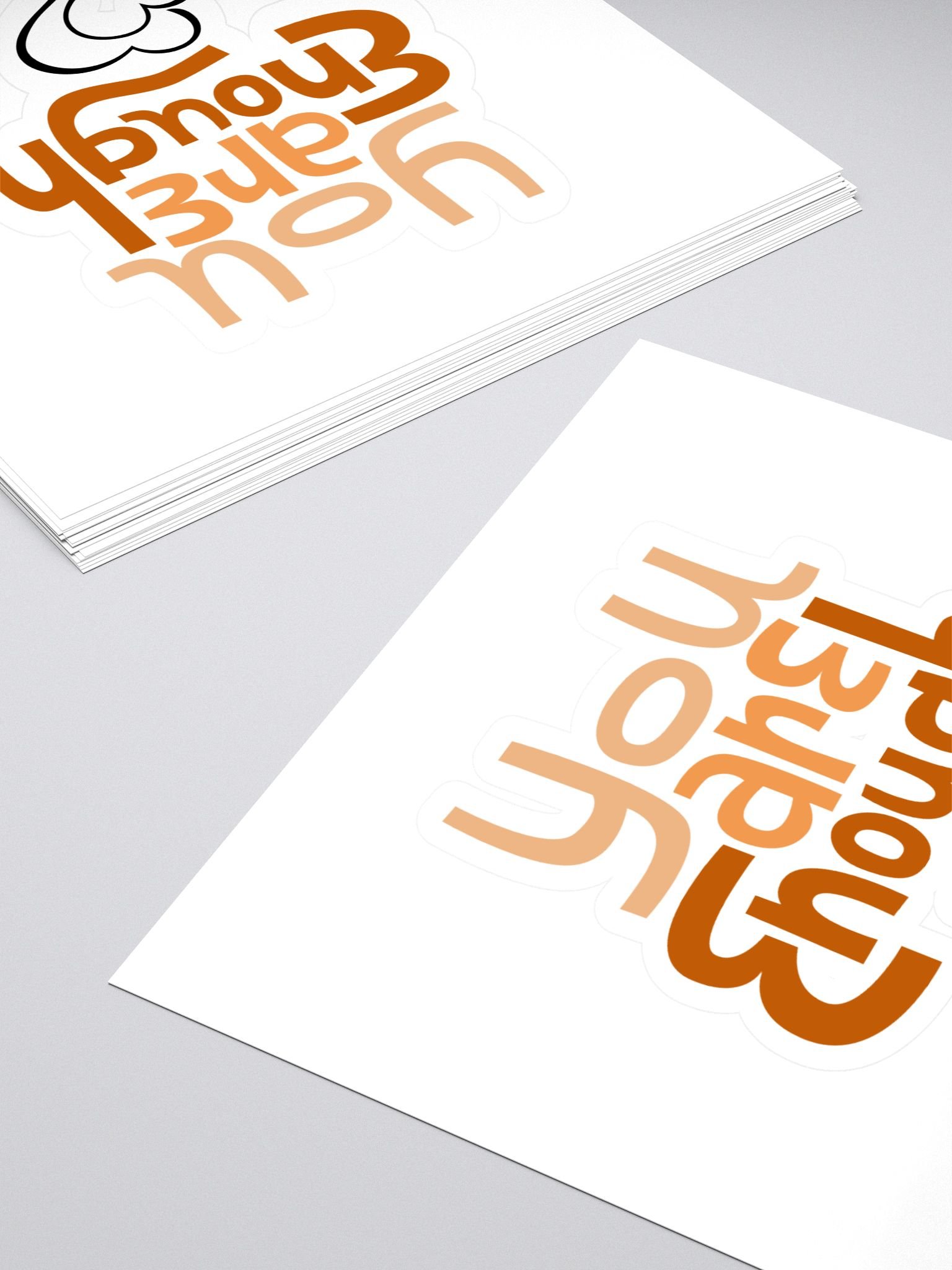 You Are Enough Kiss Cut Stickers product image (4)