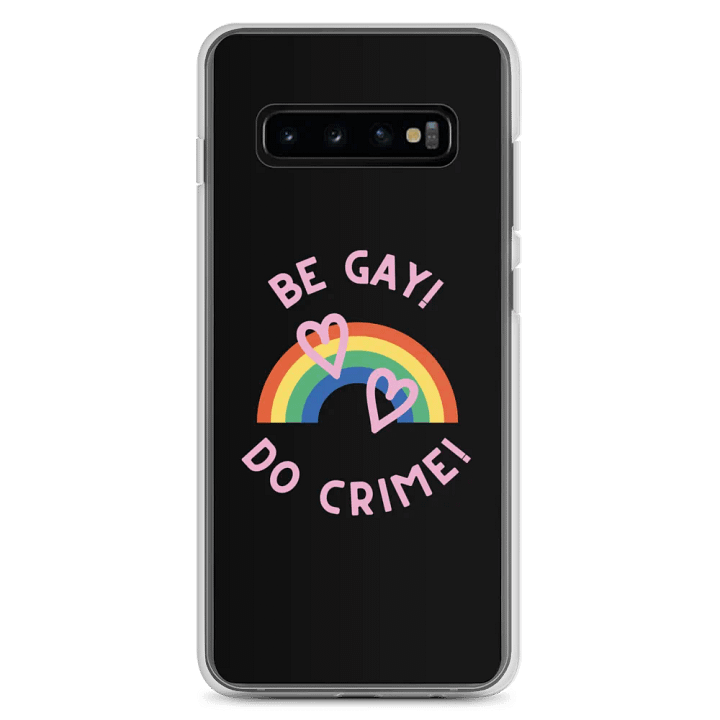 Rainbow Rebellion Samsung® Case - Black product image (2)