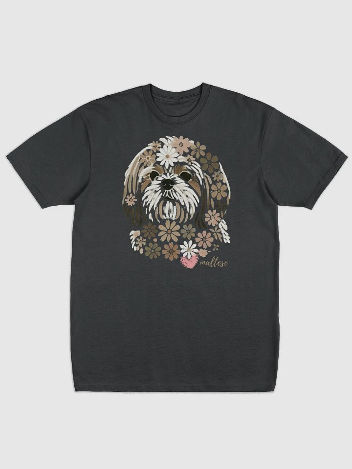Floral Pup Love Tee product image (1)