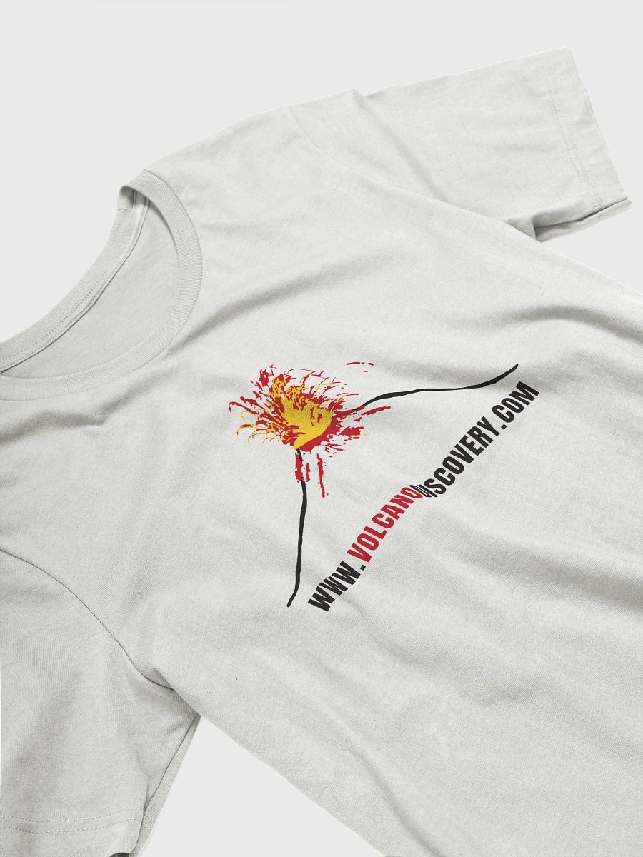 VolcanoDiscovery Merapi No 2 T-Shirt (light) product image (16)
