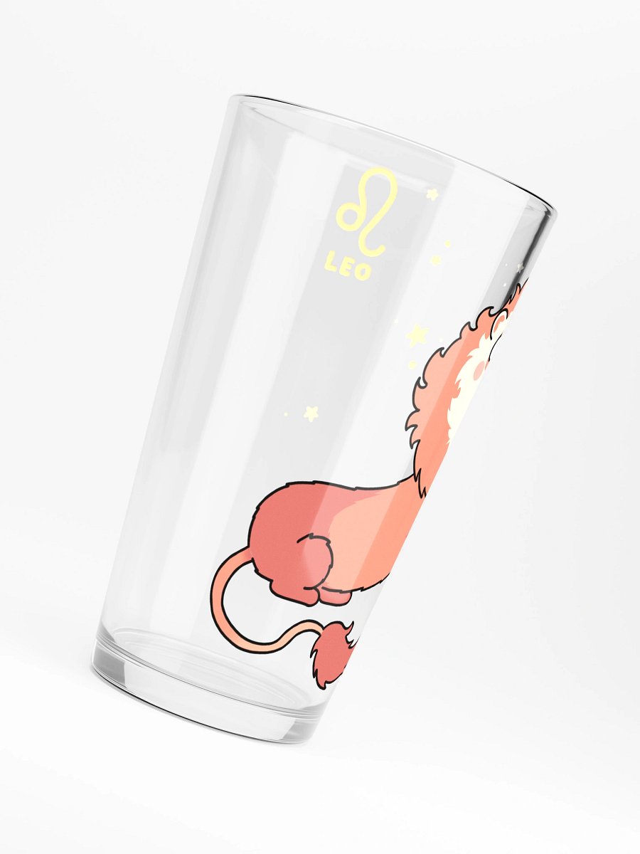 Leo | Ferret Star Signs | Pint Glass product image (6)