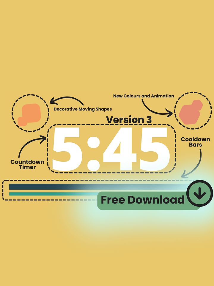 V3 Procedural Countdown (Fusion Composition) product image (1)