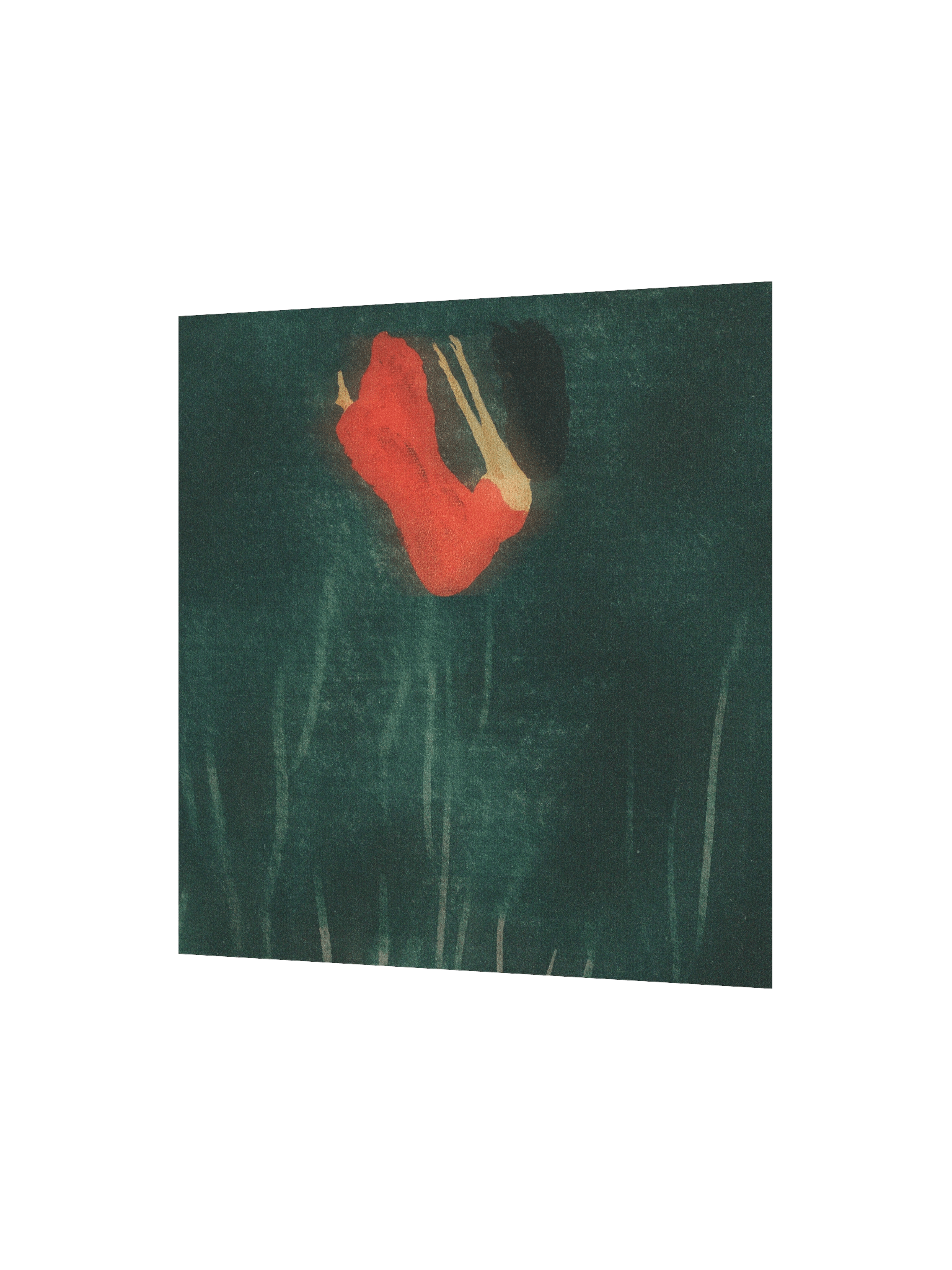 drowning | square print product image (3)