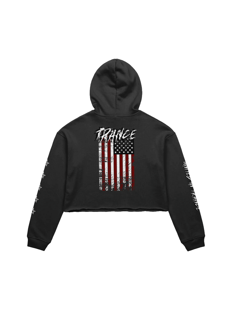TRANCE Cropped Hoodie product image (3)