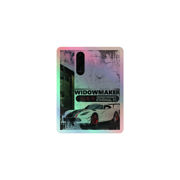 Widowmaker E85 Worn | Holographic Sticker product image (1)