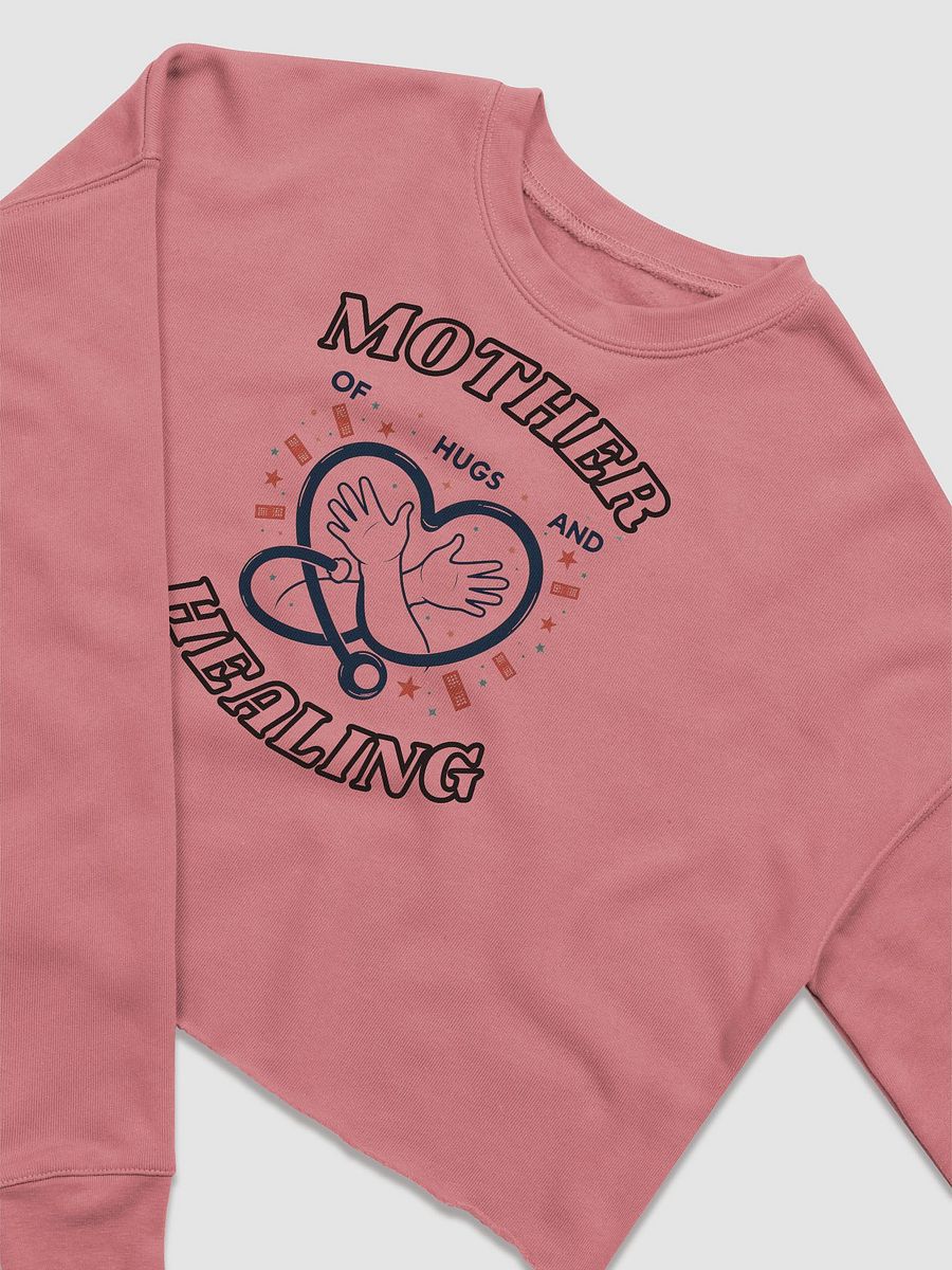 Stethoscope Heart Hugs Women's Crop Sweatshirt product image (5)