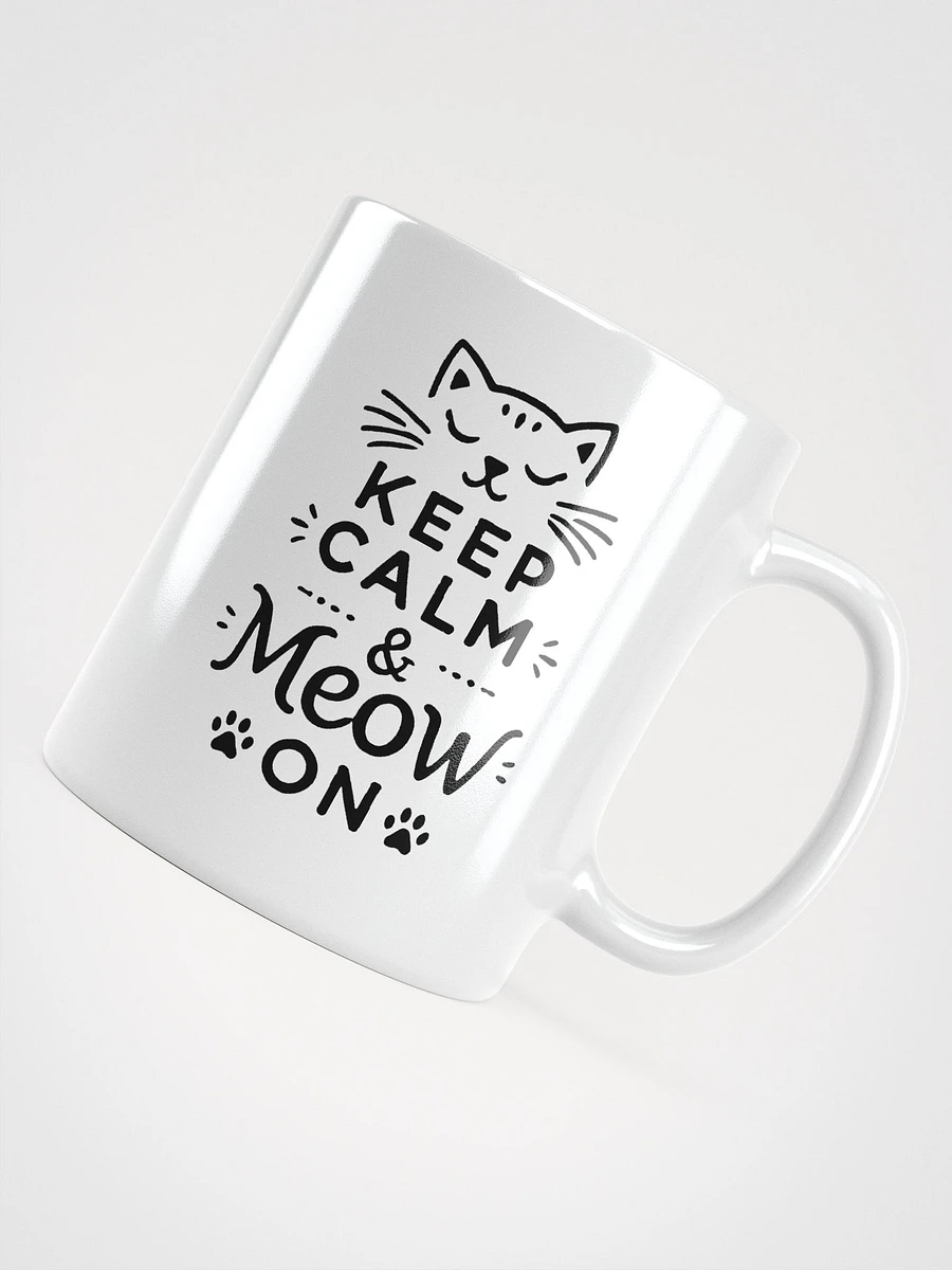 Keep Calm & Meow On Mug product image (11)