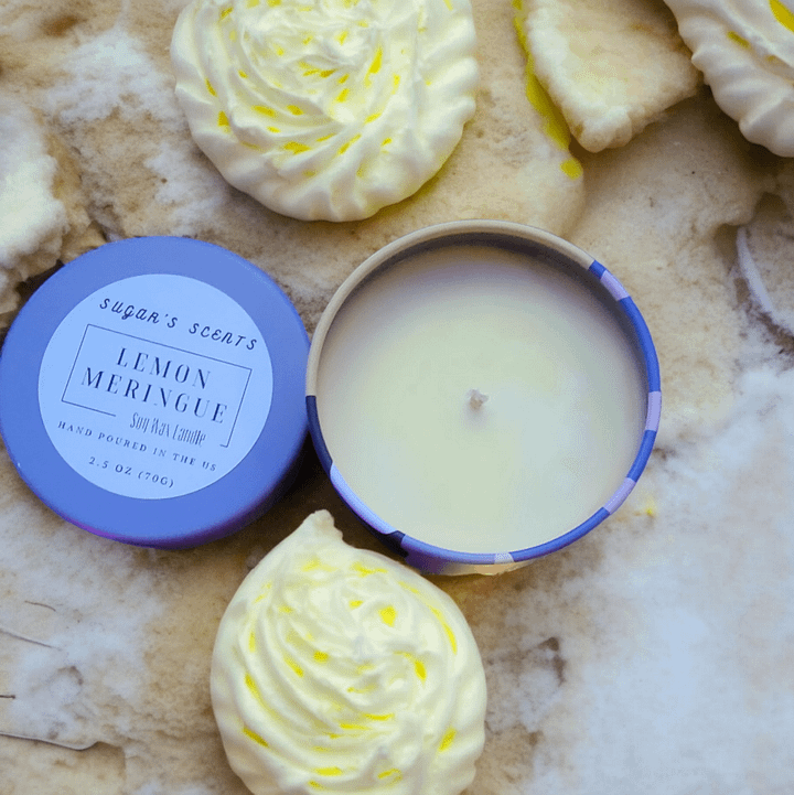 Lemon Meringue Candle (2.5oz) product image (2)