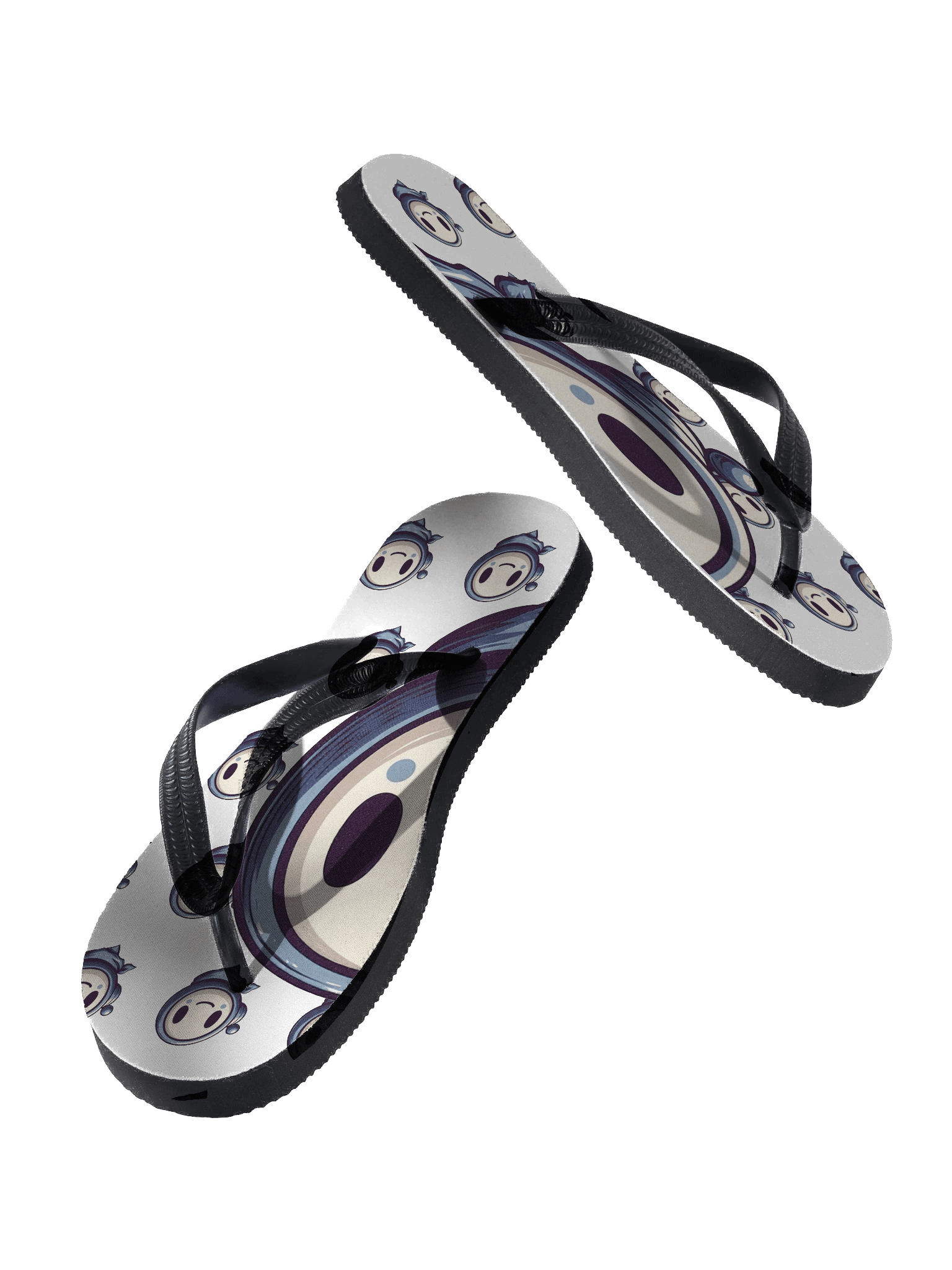 Midnight Comfort Custom Flip-Flops product image (2)
