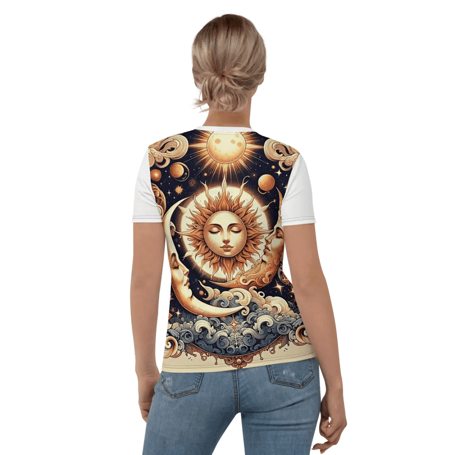 All-Over Print Women's Crew Neck T-Shirt product image (1)