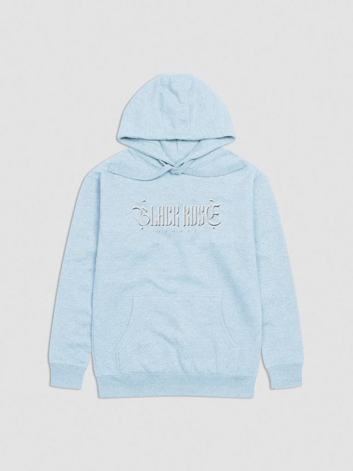 Black Rose Beauty Hoodie "Sky Blue" product image (1)