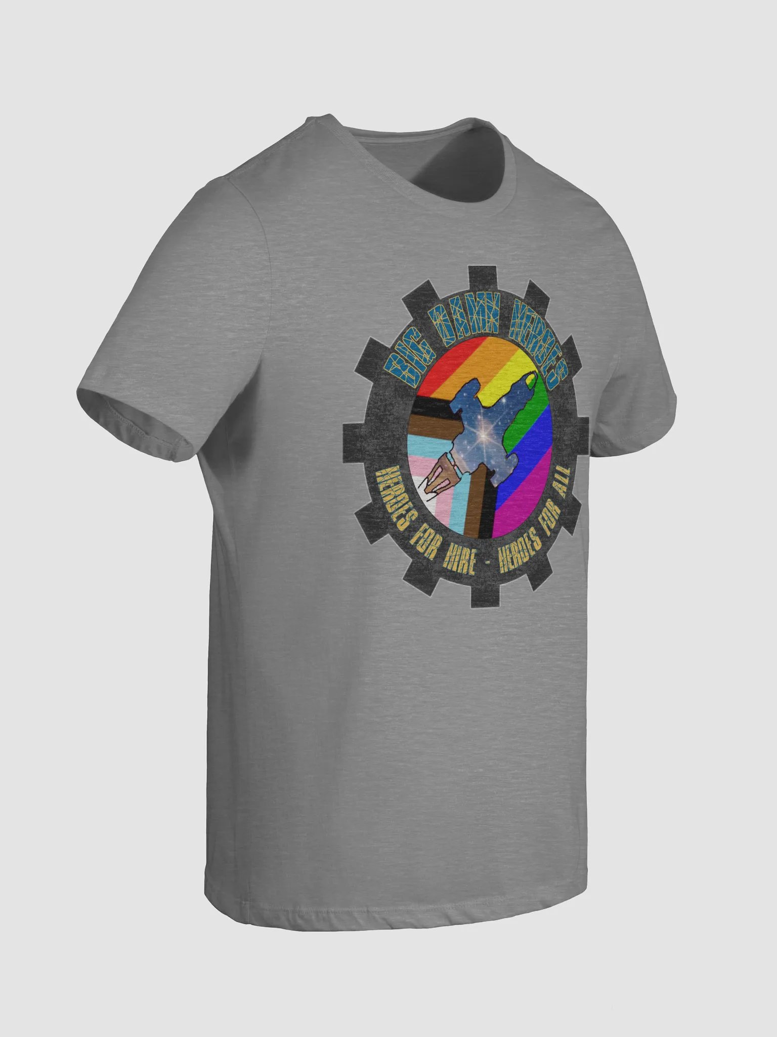 Galactic Heroes Pride Women's Relaxed T-Shirt product image (6)