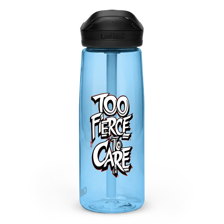 Too Fierce to Care Sports Water Bottle product image (1)