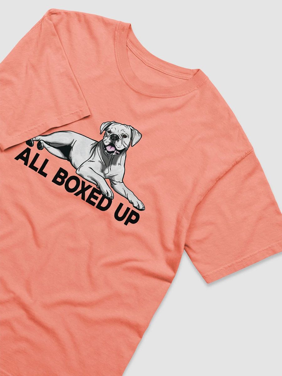 All Boxed Up T-Shirt of a Boxer (White) | Funny T-Shirt for Boxer Dog Paw-rents product image (31)