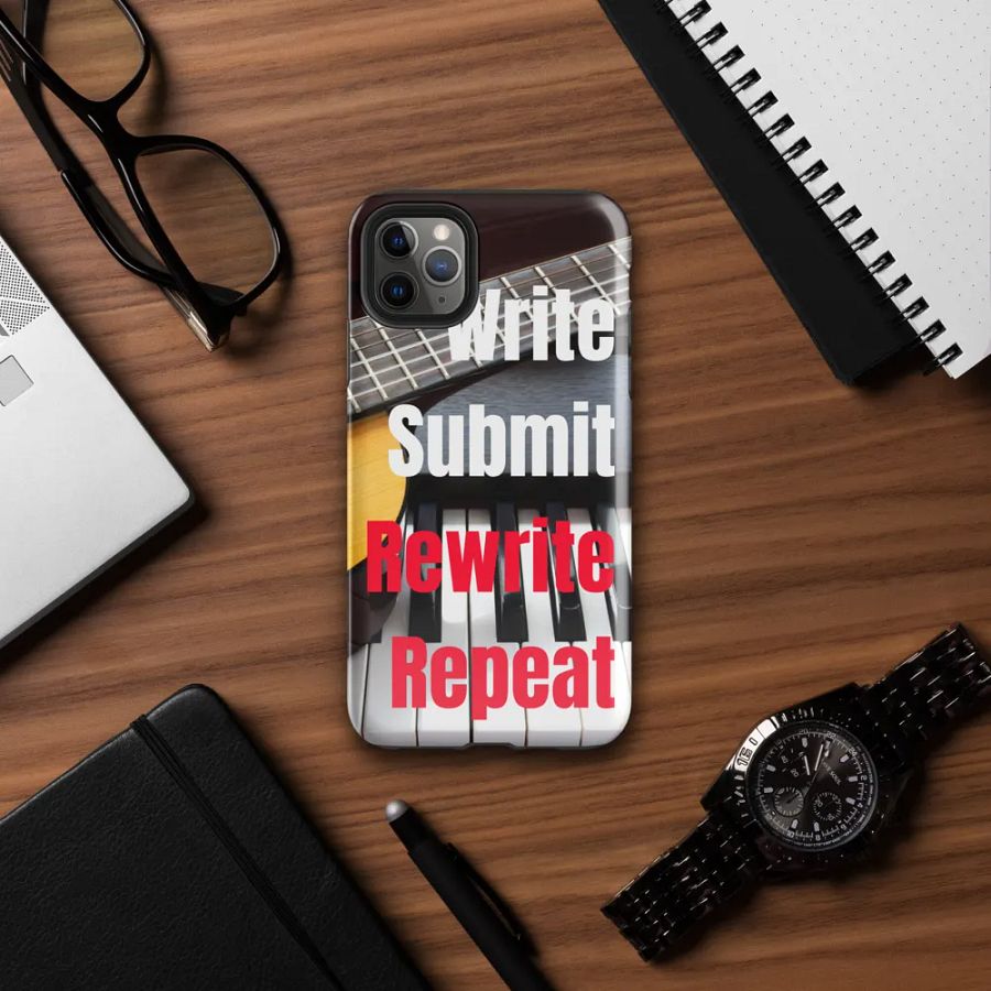 'Write Submit Rewrite Repeat' Inspirational iPhone Tough Case product image (72)