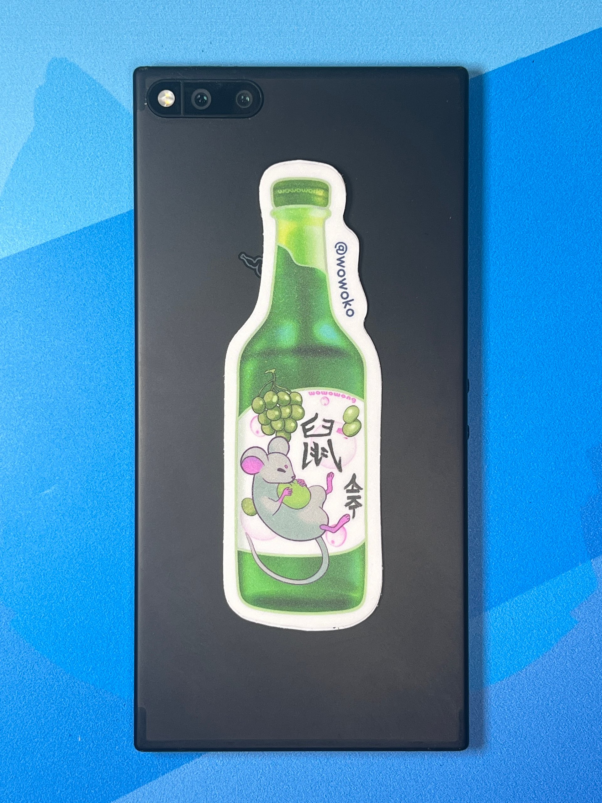 Zodiac Drink - Soju Mouse/Rat - Sticker product image (2)