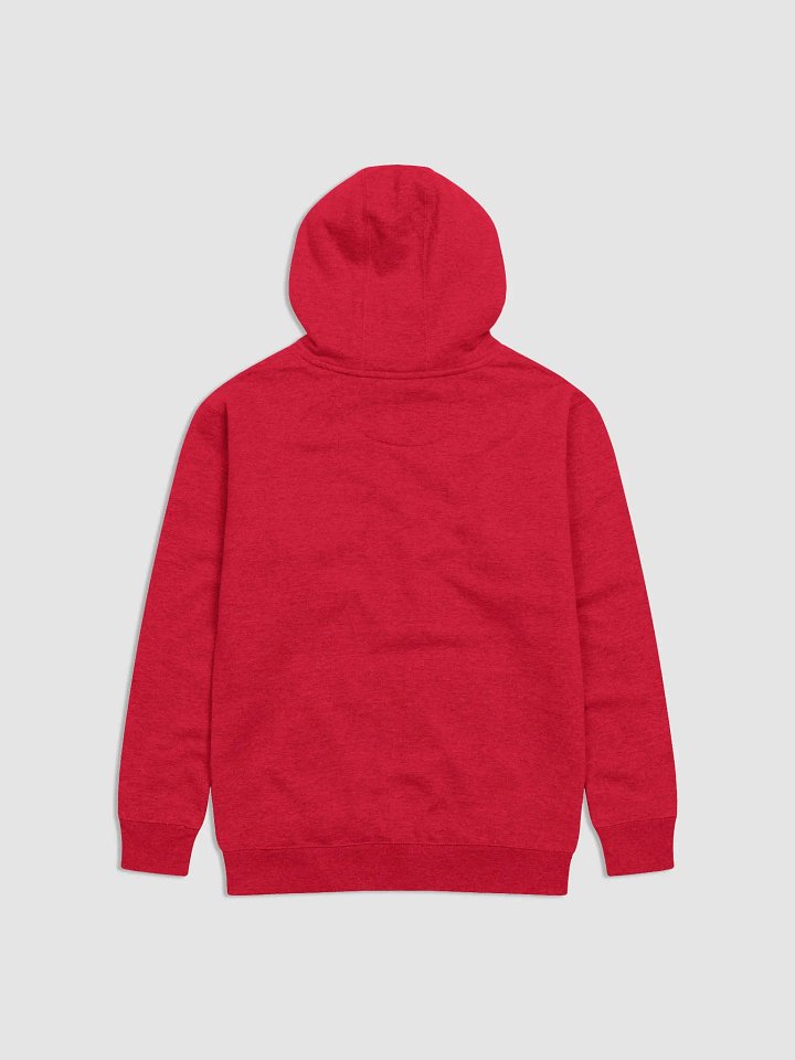 Retro Heritage Logo Hoodie Red product image (2)