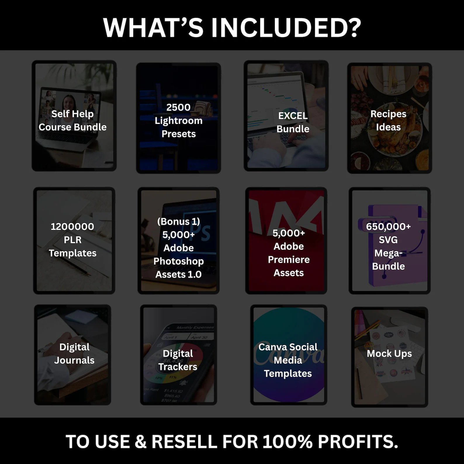 85 Million+ Ultimate PLR MRR Bundle Ideal for Passive Income | Plr Mrr Digital Products| Master Resell Rights | All our PLR Digital Products product image (3)