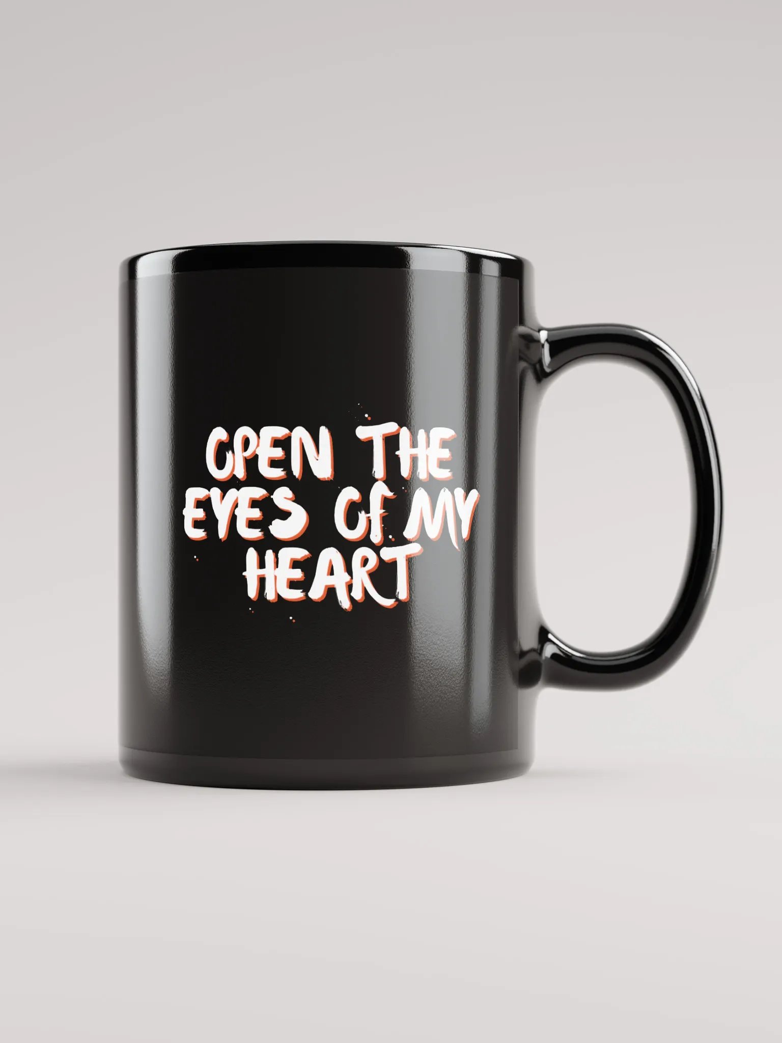 Open The Eyes Of My Heart Glossy Mug product image (1)
