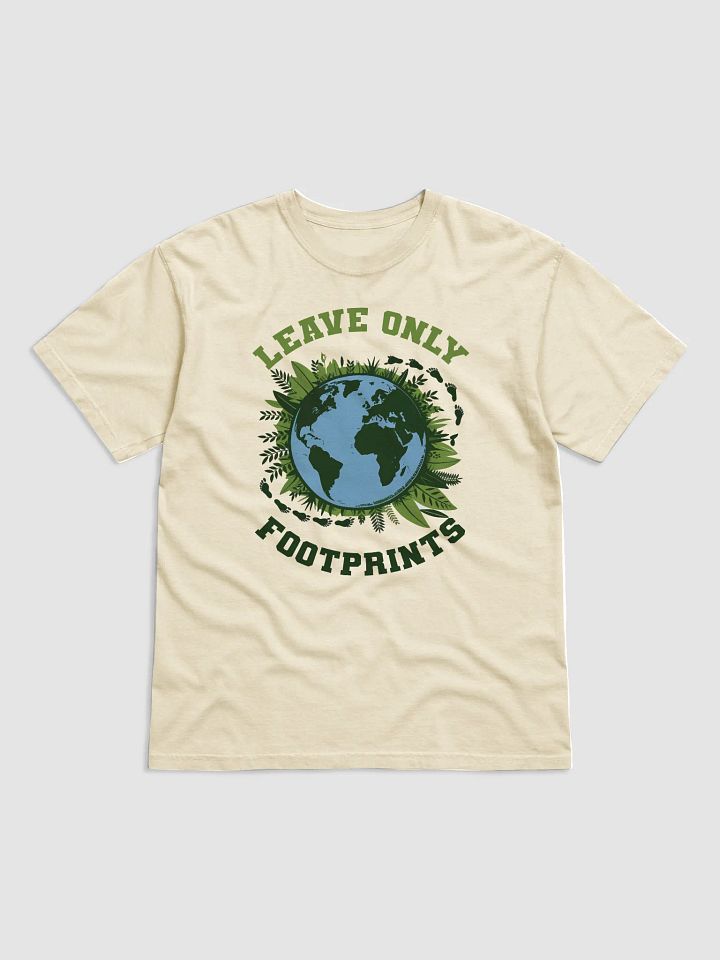 Leave Only Footprints, Care for Our Planet T-Shirt product image (1)