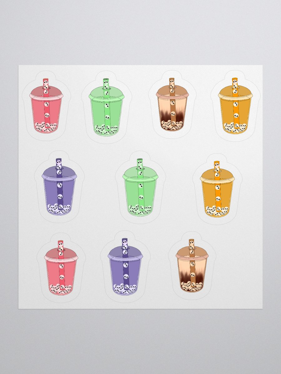 Death By Boba 4"x4" product image (1)