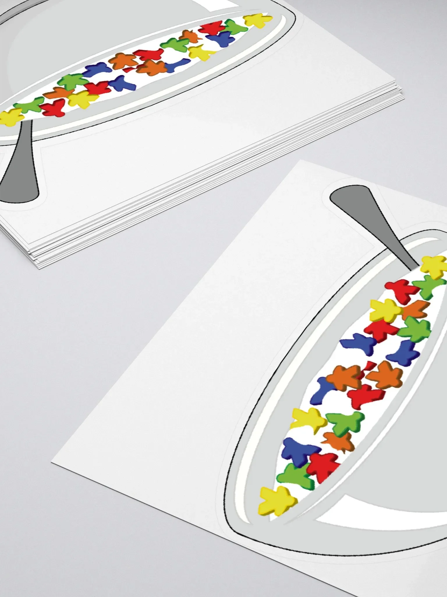 Crunchy Meeple Cereal Sticker product image (4)