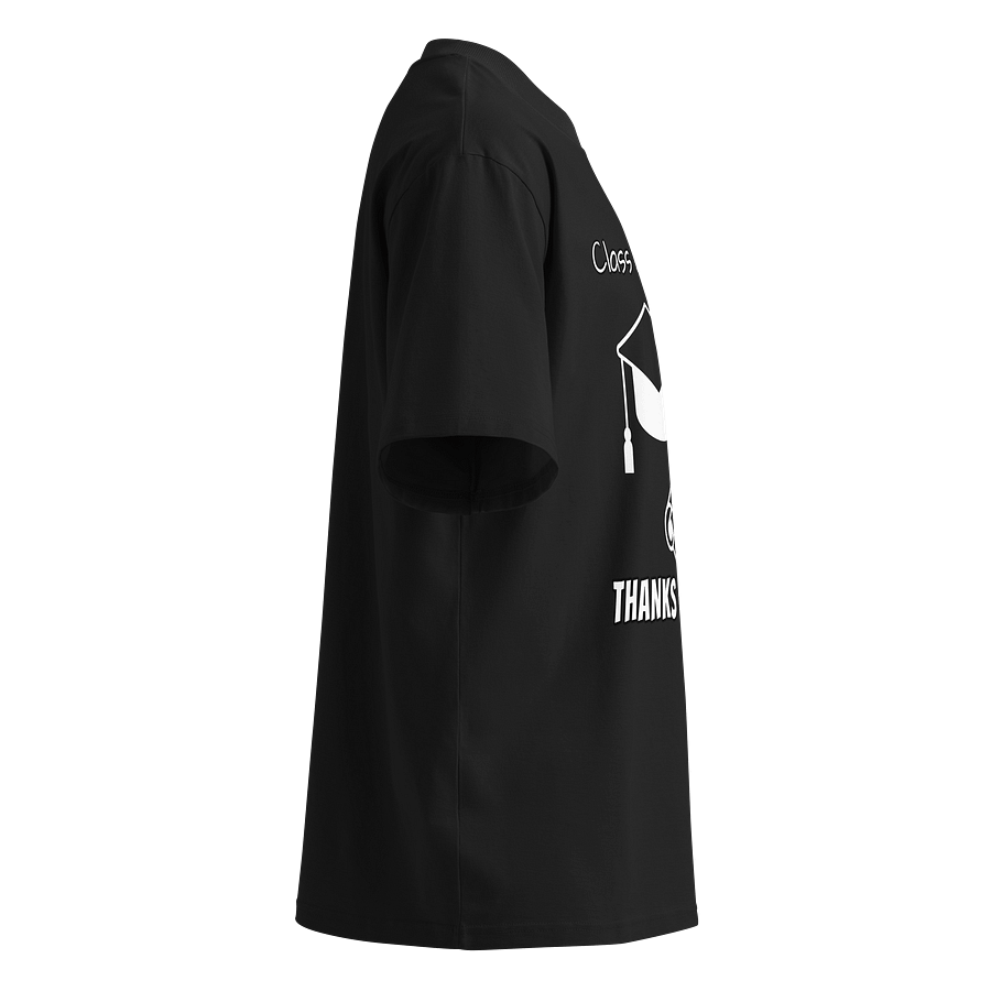 Graduation Class of 2025 THANKS CHATGPT - Funny Meme T-Shirt - Stanley/Stella Unisex Organic Oversized T-Shirt SATU020 product image (3)