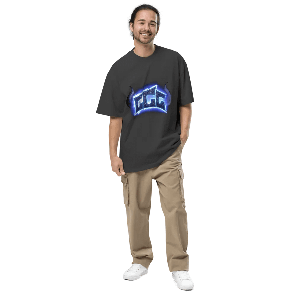 GGG Fire Logo Oversized Shirt product image (4)