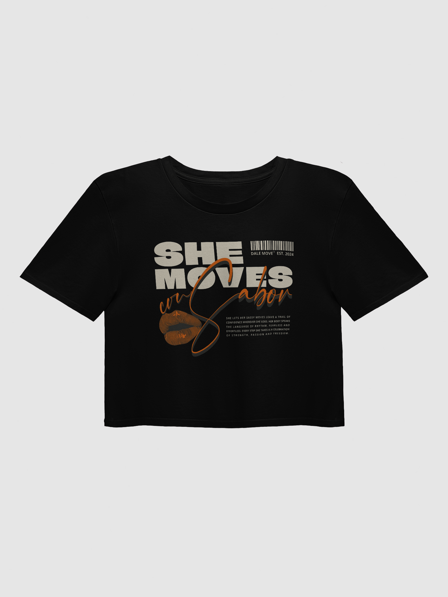 SHE MOVES con sabor Crop Top product image (1)