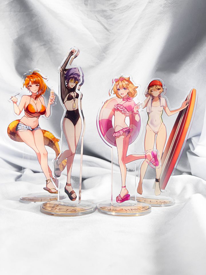Summer Acrylic Standee Set (PRE-ORDER) product image (1)