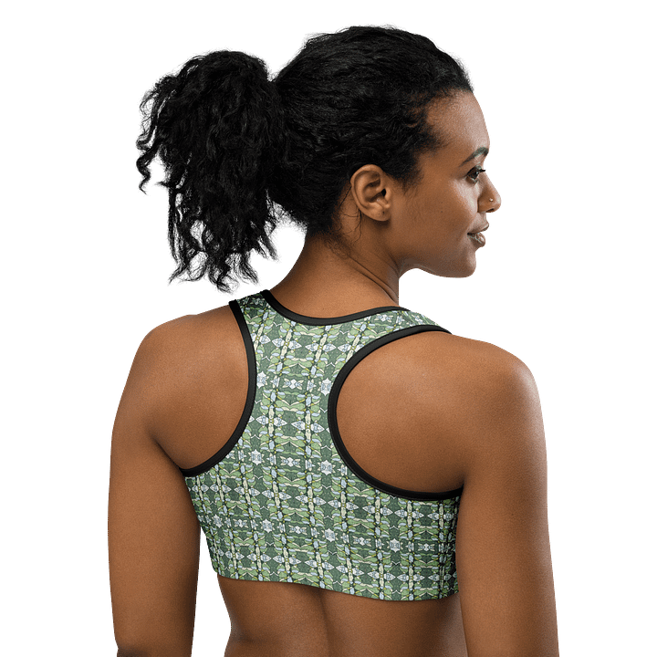 Cucumber Lineage – Moisture-Wicking Sports Bra product image (2)