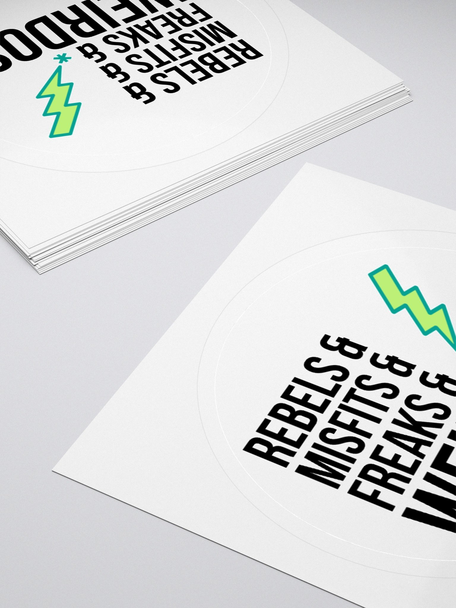 Rebels & Misfits & Freaks & Weirdos Sticker product image (4)