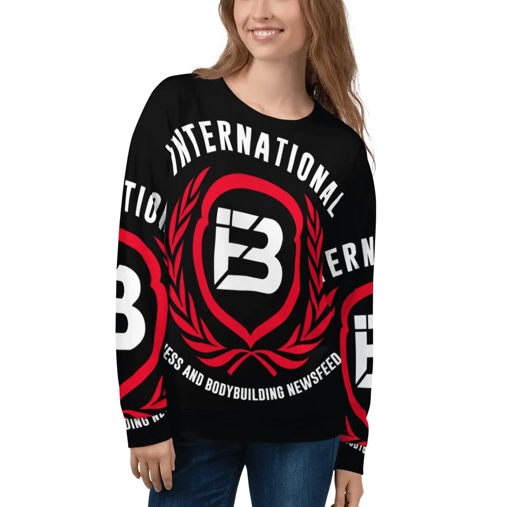IFBNewsfeed.Org's All-Over Print Recycled Unisex Sweatshirt product image (3)