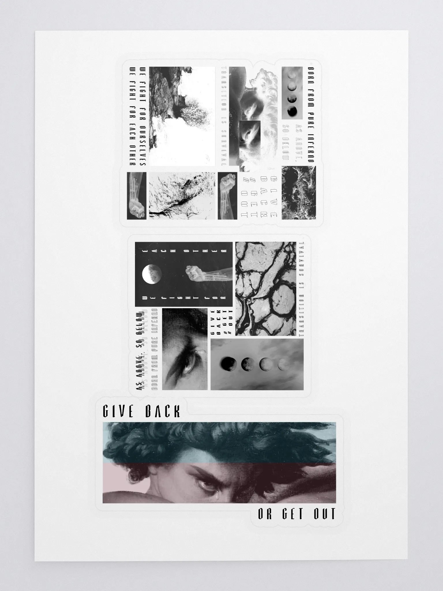 Inferno sticker sheet 1 product image (3)