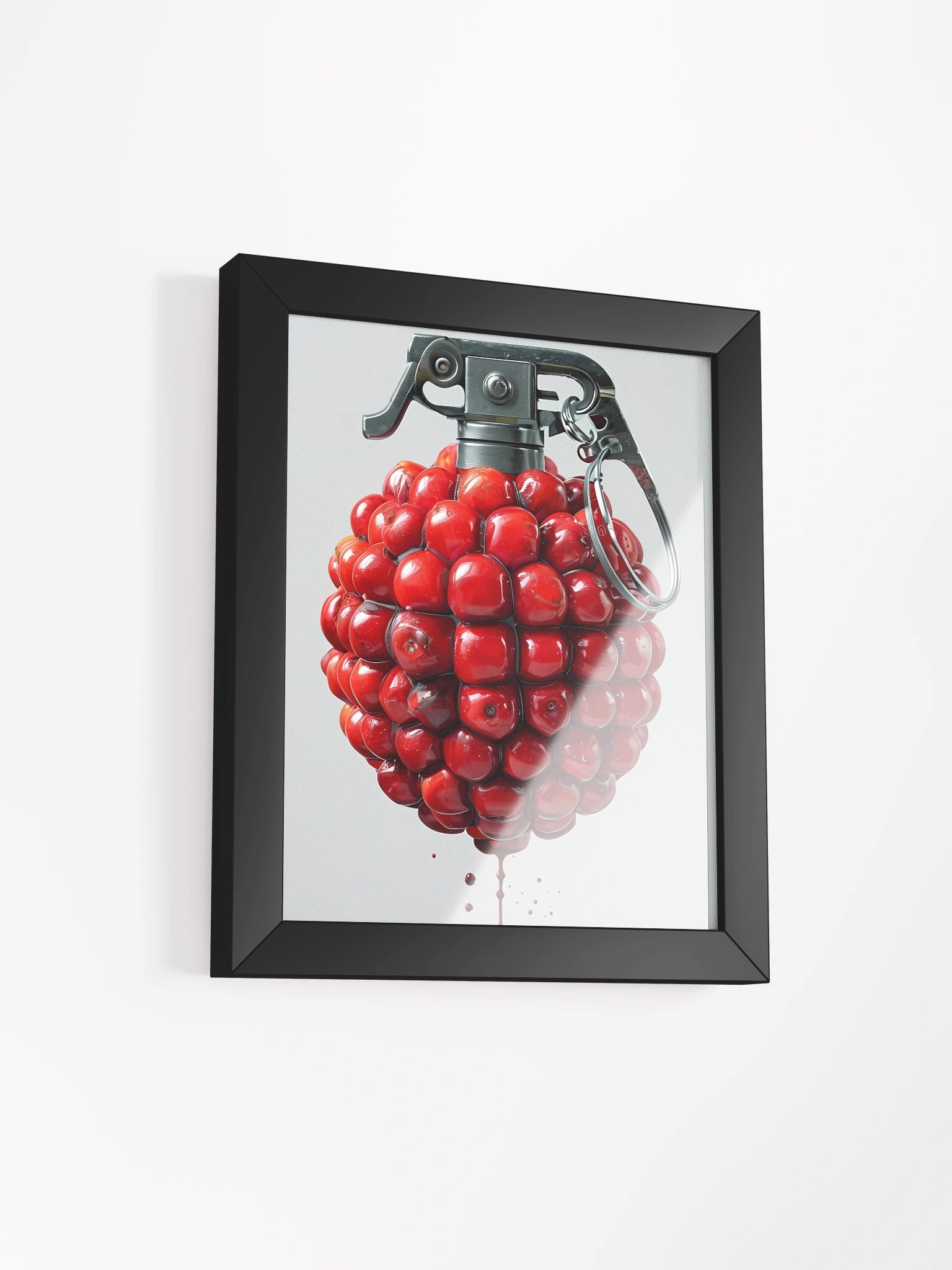 Cherry Explosion Framed Matte Poster product image (3)