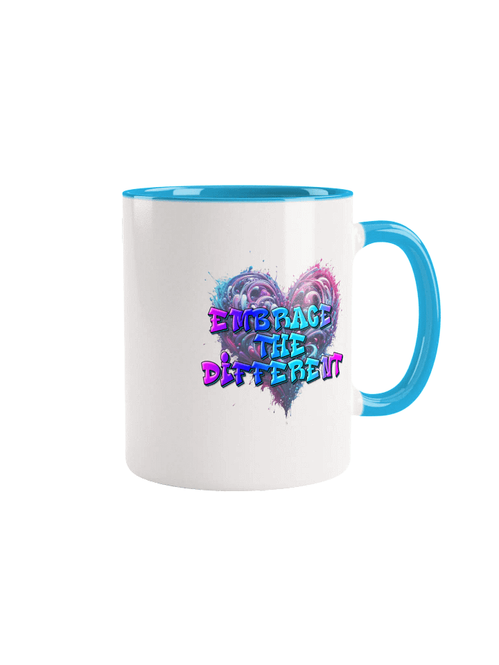 Embrace the Different Ceramic Mug with Color product image (3)