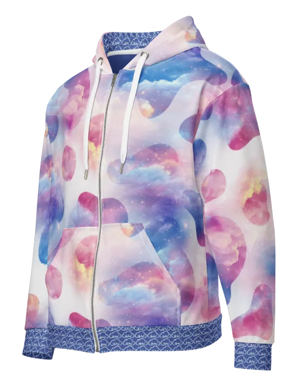 Crazy Cow-Recycled Unisex Zip Hoodie product image (2)