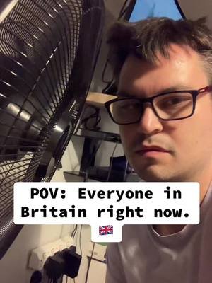 Felt hot, might delete later. Also used this #viral sound because #engagement 😂 #rosshoare #radionerd #britishweather #comedy #funny 