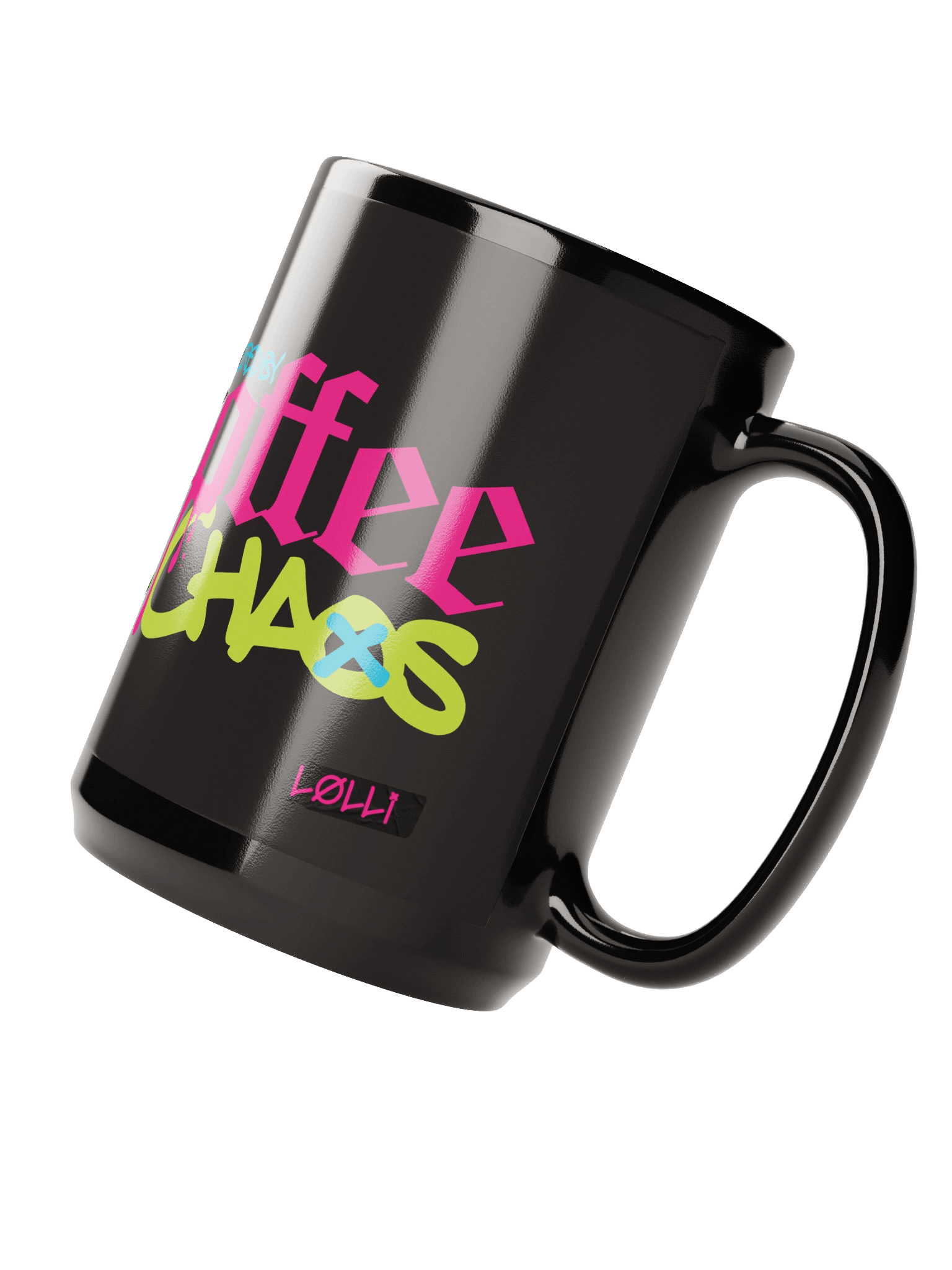 Powered by Coffee & Chaos Mug product image (2)